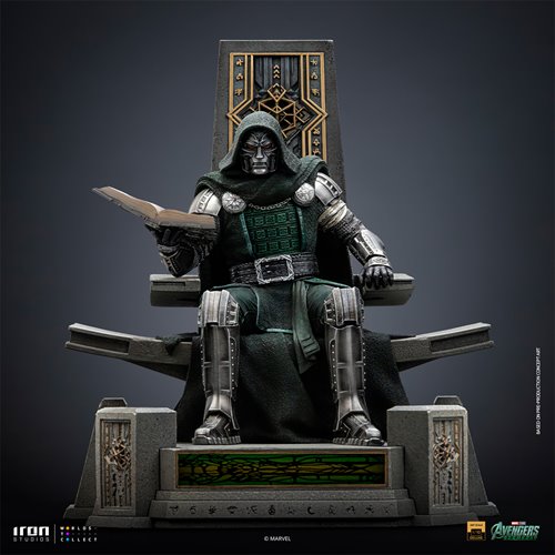 Avengers: Doomsday Doctor Doom on Throne 1:10 Art Scale Limited Edition Statue