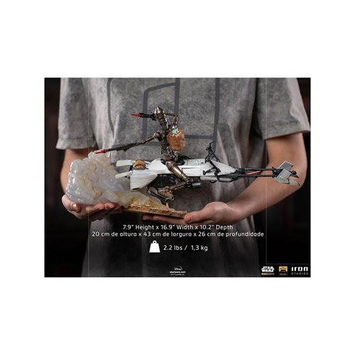 The Mandalorian IG-11 and the Child Deluxe Battle Diorama Series 1:10 Art Scale Limited Edition Stat