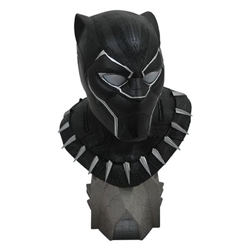 Legends in 3D Black Panther Movie 1:2 Scale Resin Bust
