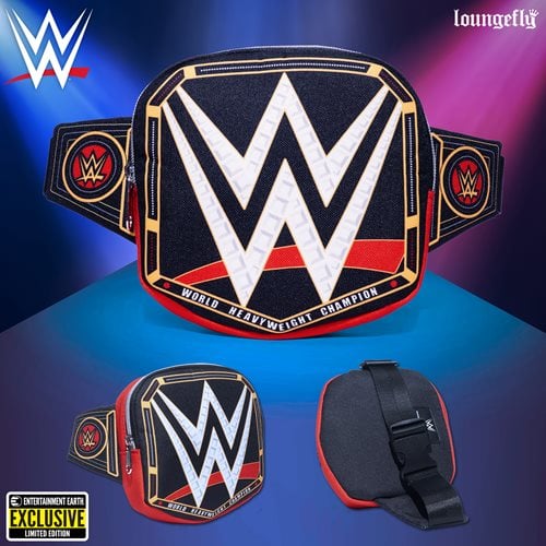WWE WrestleMania Championship Title Belt Fanny Pack - Entertainment Earth Exclusive