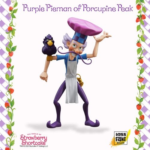 Strawberry Shortcake Purple Pieman of Porcupine Peak Action Figure