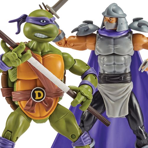 Teenage Mutant Ninja Turtles Classic Donatello vs. Shredder Action Figure 2-Pack