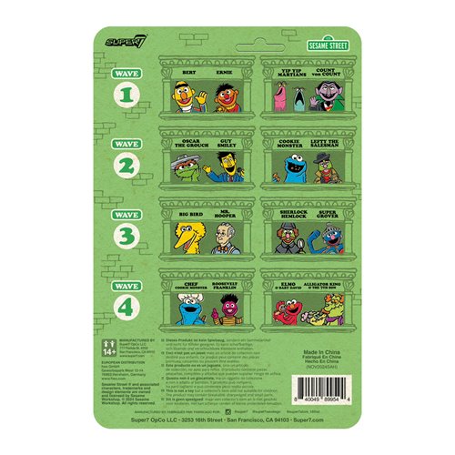 Sesame Street Elmo 3 3/4-Inch ReAction Figure