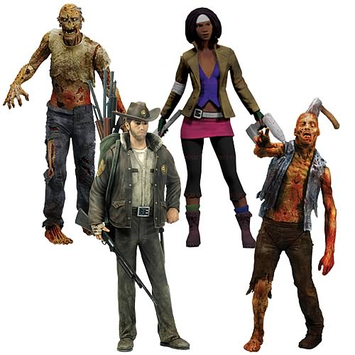 The Walking Dead Series 1 Comic Action Figure Set