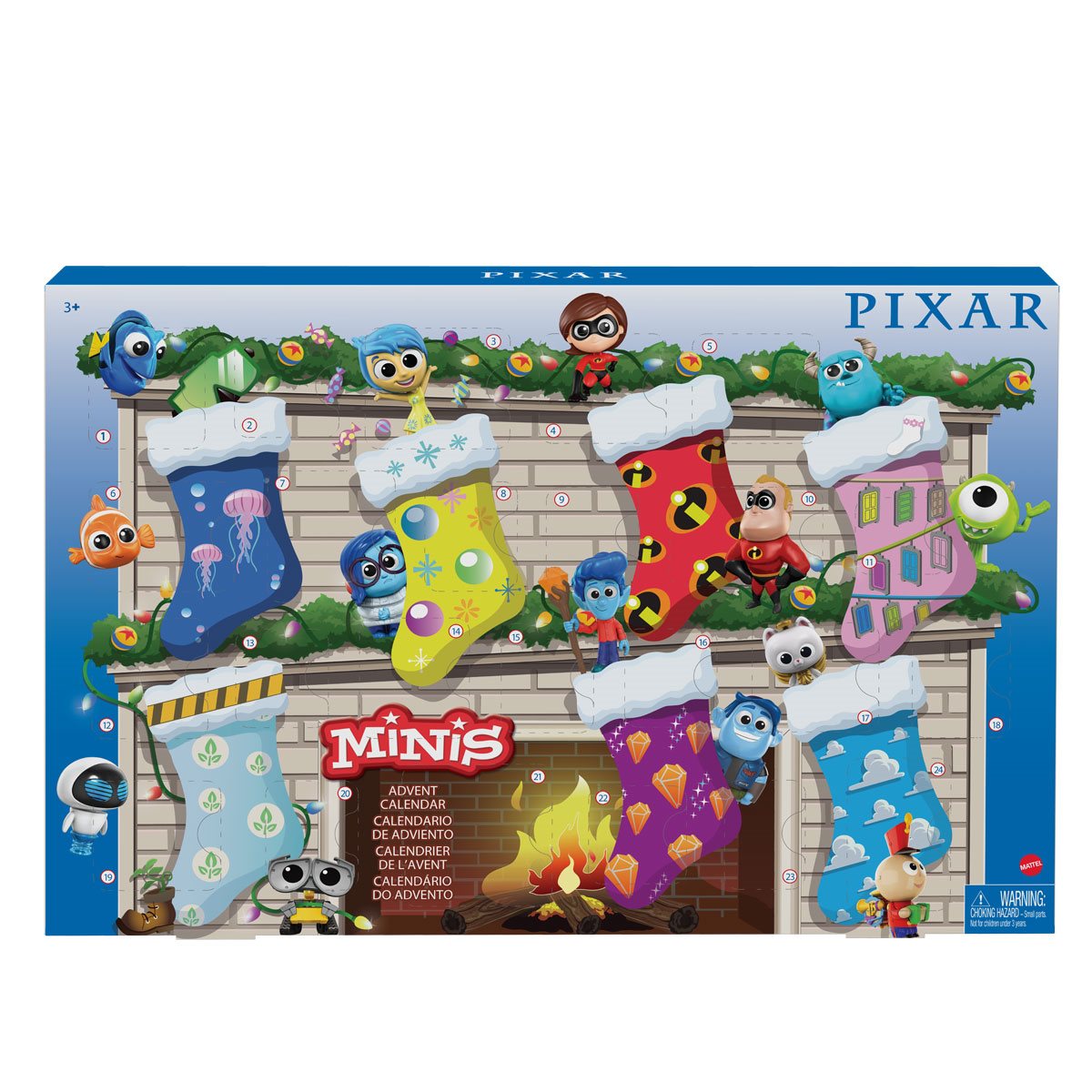 Pixar Minis Advent Calendar - Entertainment Earth