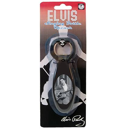 Elvis Presley Hound Dog Singing Bottle Opener