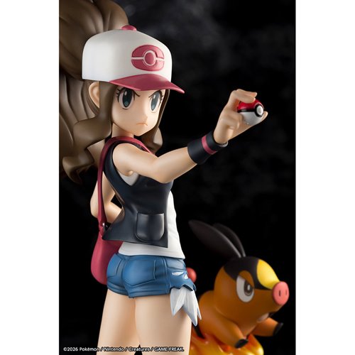 Pokemon Hilda with Tepig ArtFX J 1:8 Scale Statue