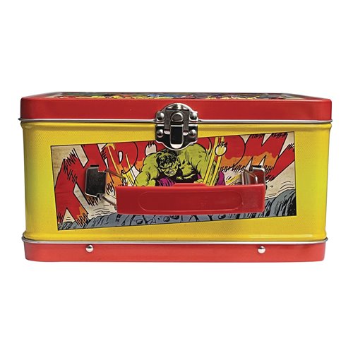 Avengers Assemble Tin Titans Lunch Box with Thermos - Previews Exclusive