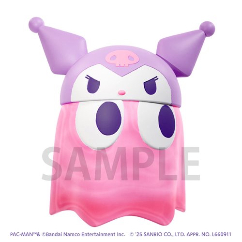 Pac-Man x Sanrio Characters Volume 2 Clear Color Chibicollect Mini-Figure Display Box of 6