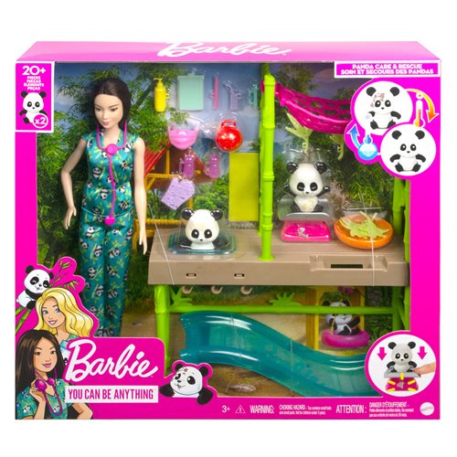 Barbie Panda Rescue Playset