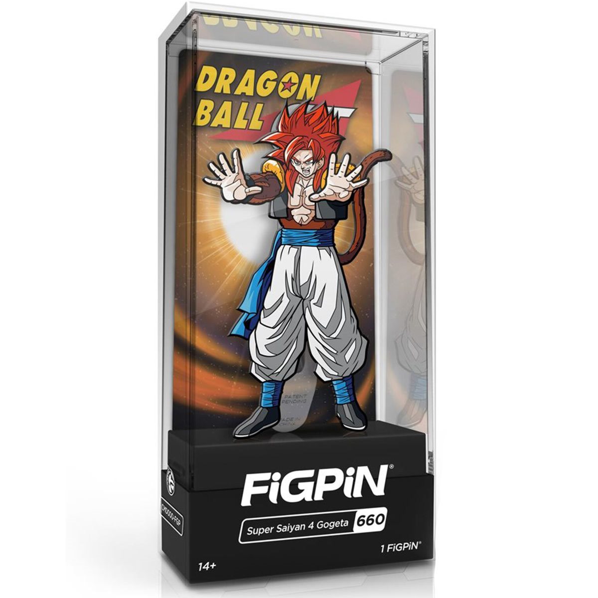 FiGPiN Dragon Ball GT Super Saiyan 4 Gogeta 