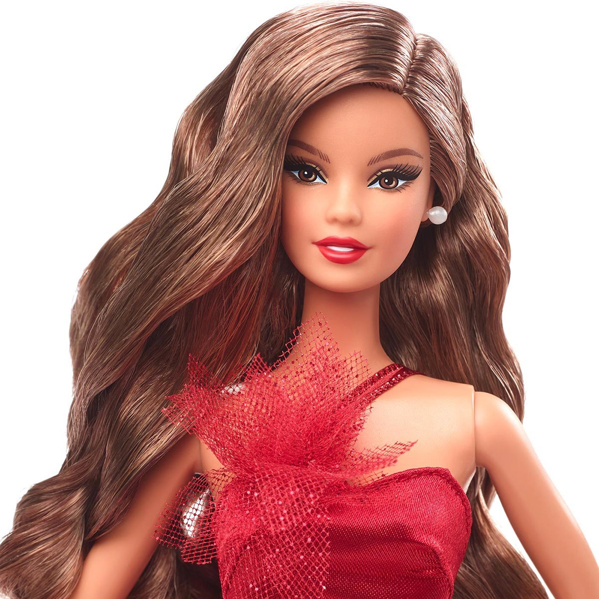 Barbie Holiday Doll 2022 with Wavy Hair