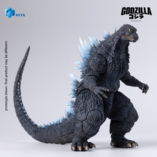 Godzilla Against Mechagodzilla 2002 Heat Ray Godzilla Exquisite Basic Action Figure - Previews Exclu