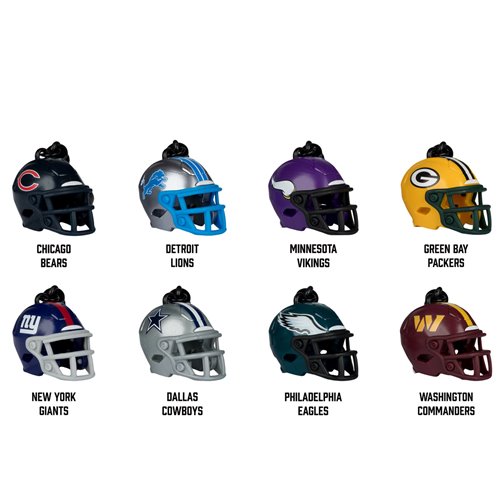 NFL McFarlane SportsPicks Helmets Series 1 Backpack Clips Blind Bag Case of 24