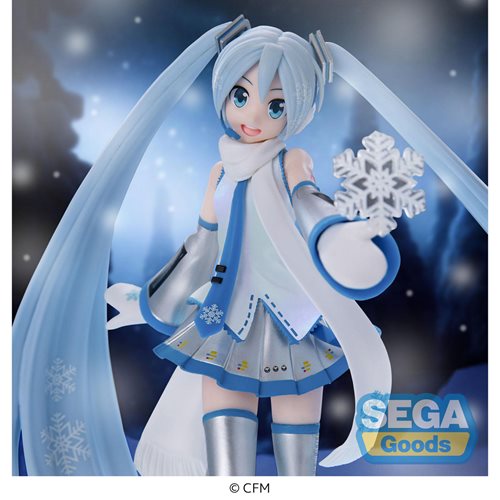 Vocaloid Hatsune Miku Snow Miku Sky Town Version Luminasta Statue