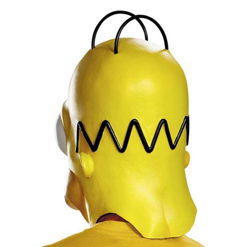 pille ude af drift dækning The Simpsons Homer Adult Roleplay Mask - Entertainment Earth