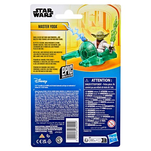 Star Wars Epic World of Action 4-Inch Yoda Action Figure