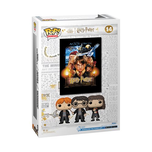 Harry Potter and the Sorcerer's Stone Pop! Movie Poster with Case