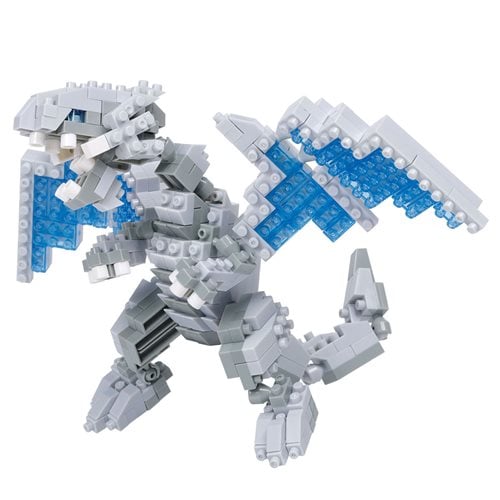 Yu-Gi-Oh! Duel Monsters Blue-Eyes White Dragon Nanoblock Character Collection Series Constructible Figure