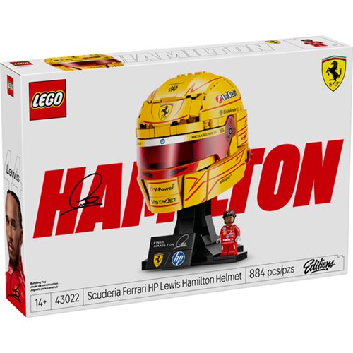 LEGO Editions 43022 Scuderia Ferrari HP Lewis Hamilton Helmet