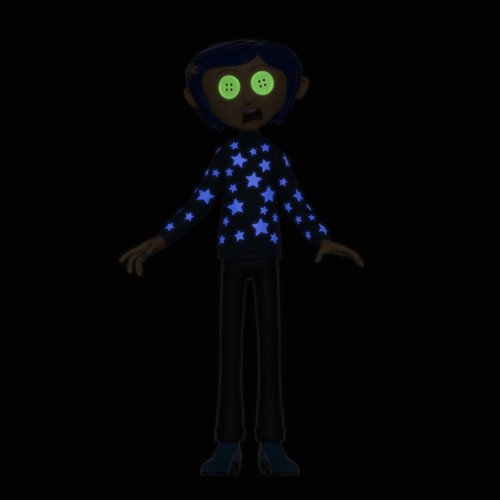 Coraline (Button Eyes) SuperSize 16-Inch Vinyl Figure