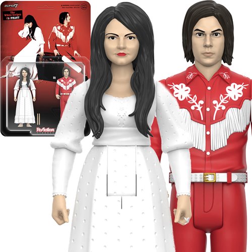 The White Stripes Elephant 3 3/4-Inch ReAction Figures 2-Pack