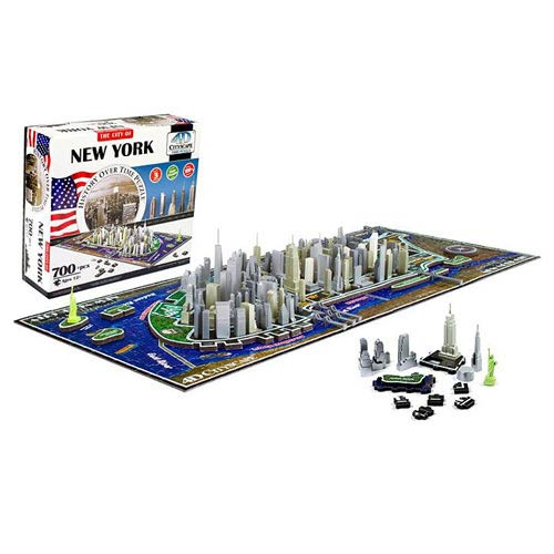 New York USA 4D Puzzle