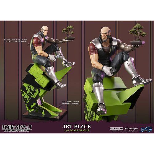 Cowboy Bebop Jet Black 1:8 Scale Statue