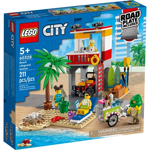 LEGO 60328 City Beach Lifeguard Station