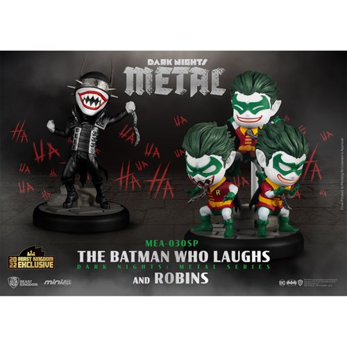 Dark Knights Metal The Batman Who Laughs and Robins MEA-030SP Mini-Figure 2-Pack - Previews Exclusiv
