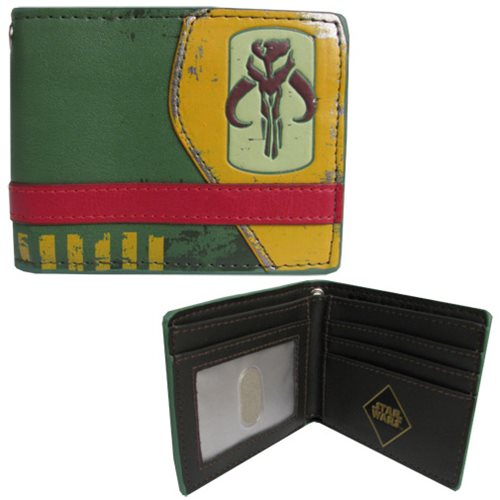 Star Wars Mandalorian Green Bi-fold Wallet