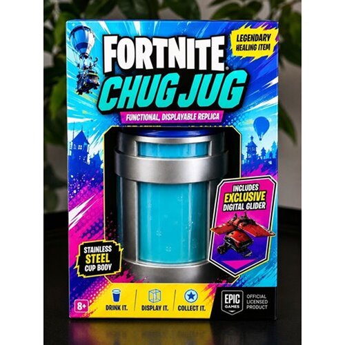 Fortnite Chug Jug Water Bottle with Digital Download