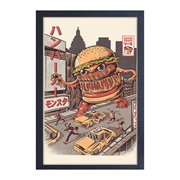 Illustrata Burgerzilla Framed Art Print