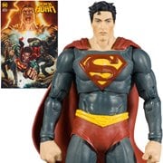 Black Adam Superman 7-Inch Scale Figure with Comic