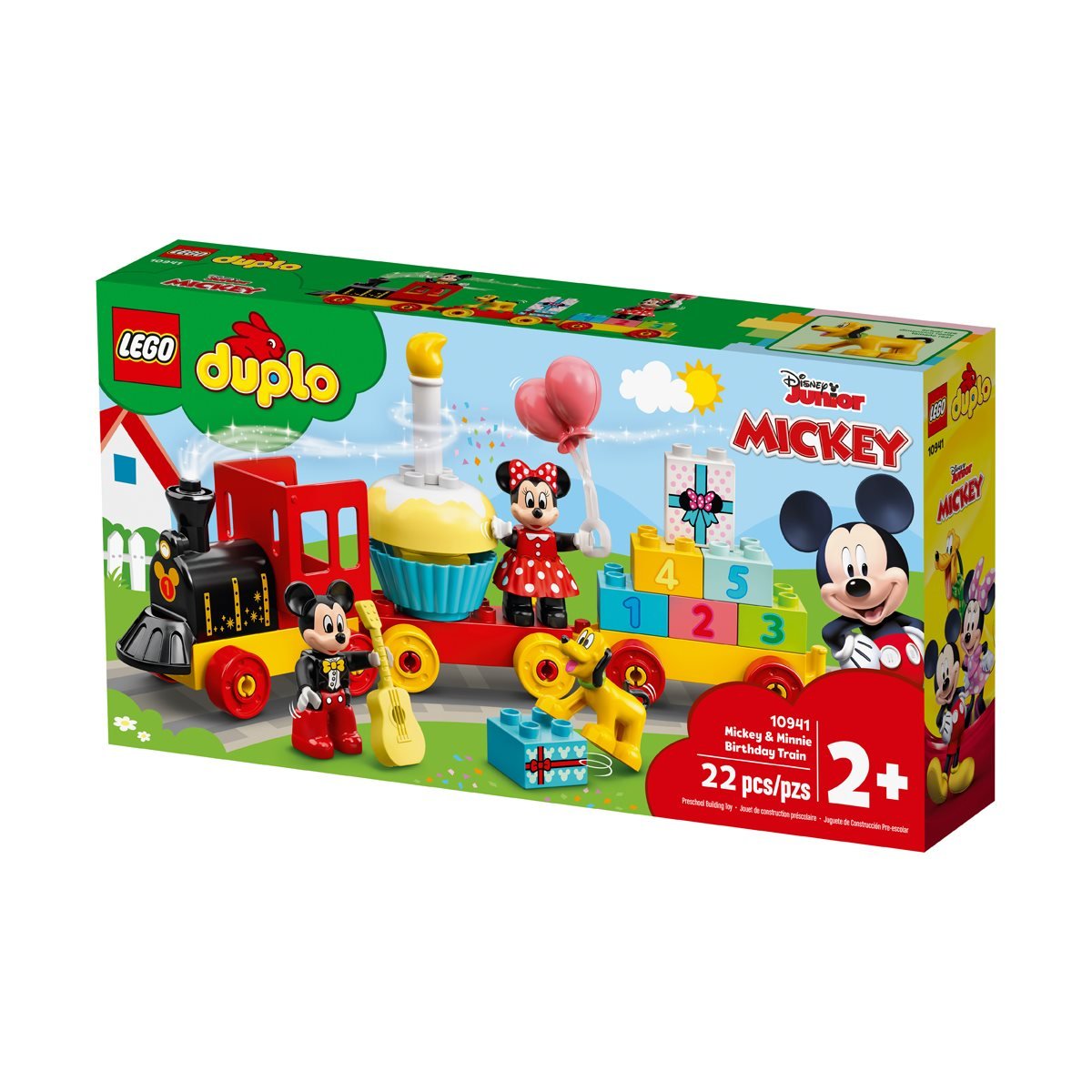 LEGO DUPLO Disney Mickey & Minnie Birthday Train 10941, Building