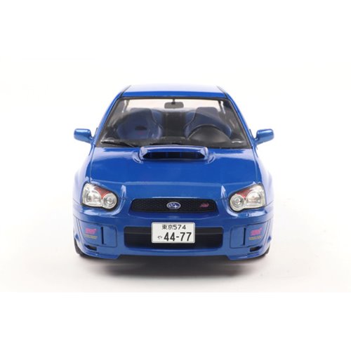 2003 Subaru Impreza WRX STI Sonic Blue 1:18 Scale Die-Cast Metal Vehicle