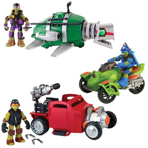 TMNT Vehicle and Action Figure Pack Wave 2 Case