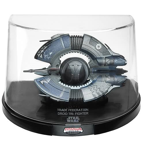 Star Wars Titanium Ultra Droid Tri-Fighter Vehicle