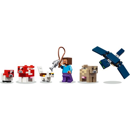 LEGO 21270 Minecraft The Mooshroom House