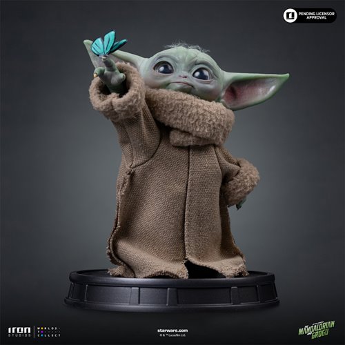 The Mandalorian and Grogu Movie Grogu Butterfly Wonder Limited Edition 1:4 Scale Statue