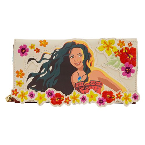 Moana Live Action Movie Zip Around Wallet