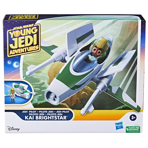 Star Wars Young Jedi Adventures Jedi Pilot Kai Brightstar Vehicle