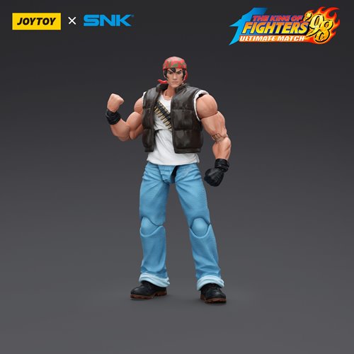 Joy Toy King of Fighters '98 Ultimate Match Ikari Warriors Team Ralf Jones 1:18 Scale Action Figure