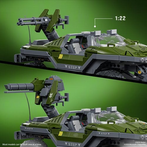 Brick Shop Halo UNSC M12 Warthog Vehicle