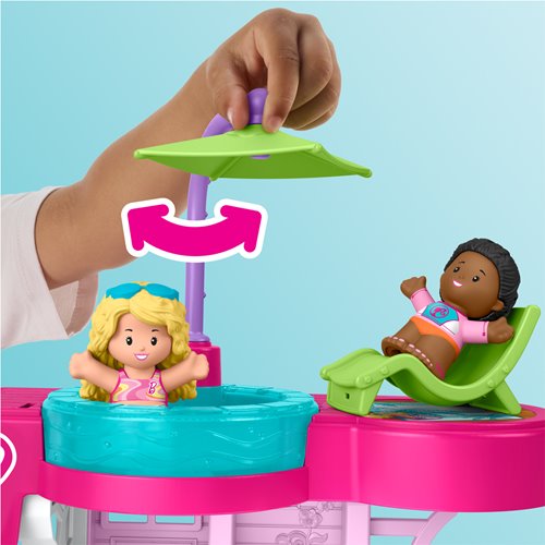 Little People Barbie Beach House Playset