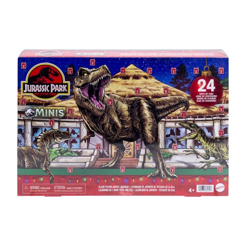 Jurassic Park Minis Island Visitor Advent Calendar