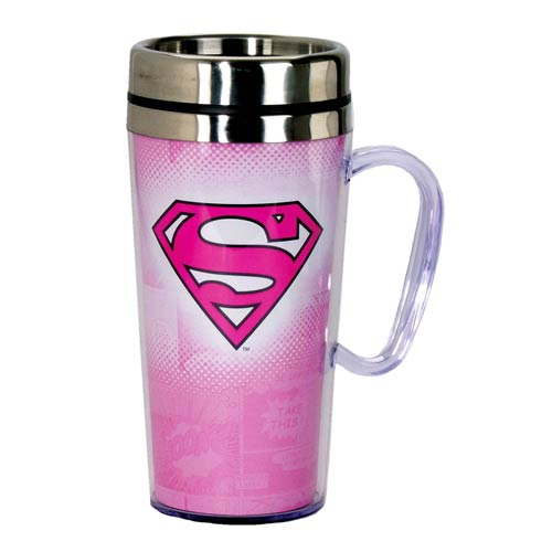 pink travel mug insulated