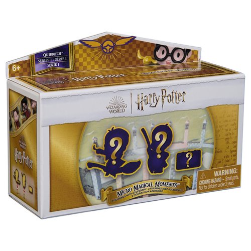 Harry Potter Quidditch Micro Magical Moments Blind Box Mini-Figure 2-Pack Case of 12