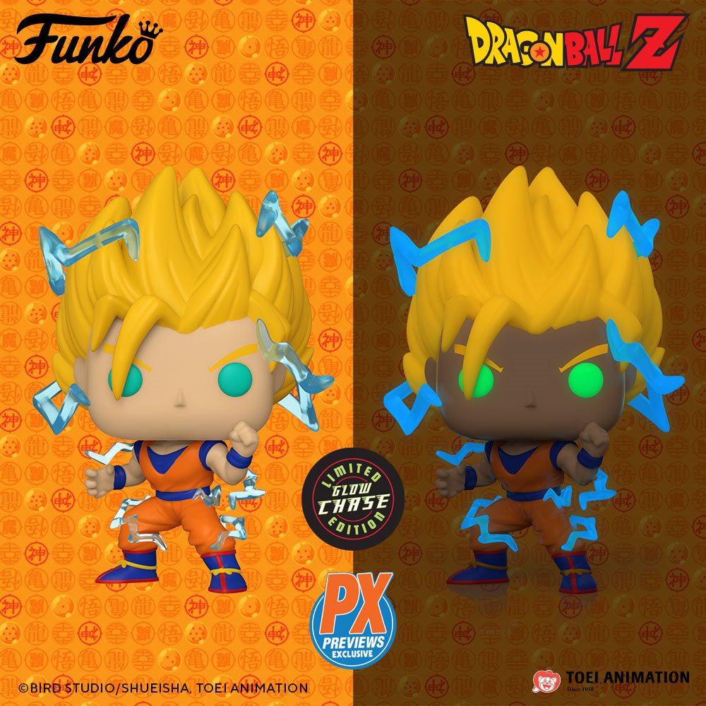 Dragon Ball Z Super Saiyan 2 Goku Pop Vinyl Figure Previews Exclusive