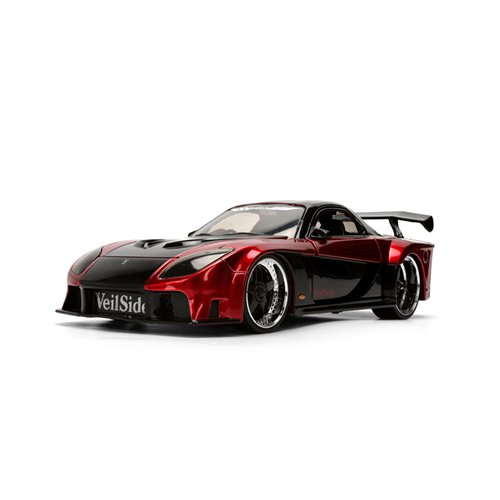 JDM Tuners 1995 Mazda RX-7 Widebody 1:24 Scale Die-Cast Metal Vehicle